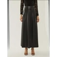thumbnail image 2 of Faux Leather Maxi Skirt, 2 of 5