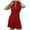 Red, variant on MuXiKeJi Clothes Tennis Dresses for Women with Shorts Dress with Built in Shorts and Pockets for Sleeveless Workout Athletic Dresses