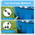 thumbnail image 3 of Foldable Dog Pool, 72'' Large Dog Pool for Large Dogs with Reinforced Sidewalls for Stability, Portable Pet Bath Tub for Indoor Outdoor Backyard Use, 3 of 11
