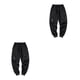 thumbnail image 4 of Pantalones Harem cómodos Minnieouse de poliéster para hombres 603negro 3XL, 4 of 6