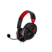 Turtle Beach Recon 50 Wired Gaming Headset for PC and Mac, Black/Red
