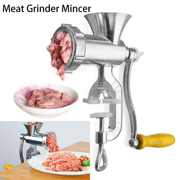 Manual Meat Grinder Heavy Duty Hand Operated Mincer Sausage Maker Machine  Noodle Maker, 1 unit - Gerbes Super Markets