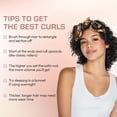 thumbnail image 4 of Red by Kiss Animal Print Satin Flexi Rods | Heatless Curlers for Smooth, Frizz-Free Curls, 4 of 29