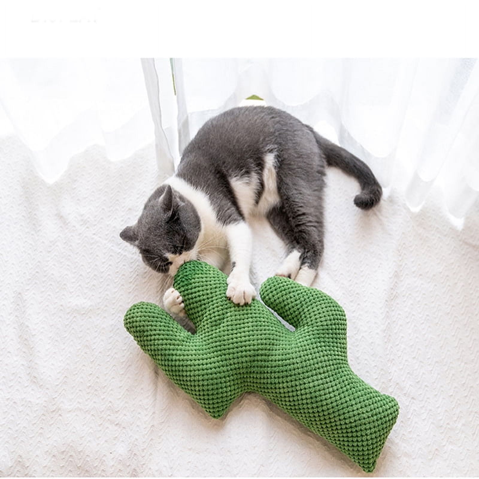 for Cactus Plush Dog Toy Interactive Stuffed Chew for Cats & Dogs Improve Mental & Physical for