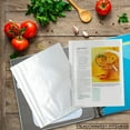 thumbnail image 6 of Meadowsweet Kitchens Plastic Full Recipe Page Protectors for 3 Ring Binder, 6 of 7