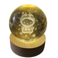 thumbnail image 1 of Lampara luz led, esfera cristal, lampara pequeña, Melody, 1 of 4