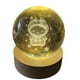 thumbnail image 1 of Lampara luz led, esfera cristal, lampara pequeña, Melody, 1 of 4