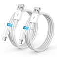 thumbnail image 1 of Cable USB A a USB C de 3 pies para iPhone 17, 16 y 15, cable de carga, 1 of 7