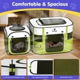 thumbnail image 3 of Corral para mascotas Pawaboo 2 en 1 plegable y portátil, 3 of 8
