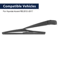thumbnail image 3 of Unique Bargains Car Vehicle Rear Windshield Wiper Blade Arm Set for 12-17 Hyundai Accent RB 280mm 11'', 3 of 4