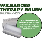 Wilbarger Therapy Brush, 6 Pack Therapressure Brush for Occupational Therapy for Sensory Brushing Designed by Patricia Wilbarger Use as Part of the Wilbarger Brushing Protocol