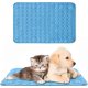 thumbnail image 1 of Dog Cooling Mat100*70cm), Cooling Mat Silver Ice Mat, Breathable Mesh Ice Silk Self Ventilating Pet Mat Pad Cushion For Small And Medium Dogs Or Cats, 1 of 5