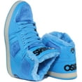 thumbnail image 4 of Osiris NYC 83 Clk Men's Monster Inspired Lace Up Synthetic Sneakers In Blue Size 13, 4 of 6
