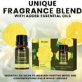 thumbnail image 6 of AromaLya Osmanthus Tea Scented Wood Chips + 10ml Lemon Fragrance Oil Set | Floral Citrus Home Fragrance for Diffusers & Closets | Uplifting Aroma, 6 of 6