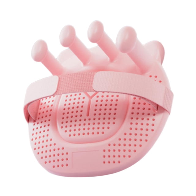 Separador de dedos ergonómico, corrector portátil para hombres y mujeres Rosa