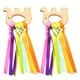 thumbnail image 1 of Arco Iris Madera Cinta Anillo Juguetes Bebé Mordedor Bebé Recién Nacido Juguete Sensorial Nube Cinta Molar Madera Círculo Mordedor Juguete 2 Uds Methold BA001549-07, 1 of 6
