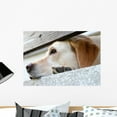 thumbnail image 1 of Dog Waiting Wall Mural by Wallmonkeys Peel and Stick Graphic (24 in W x 17 in H) WM140621, 1 of 4