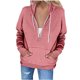 thumbnail image 1 of Sudadera con capucha y cremallera para mujer, manga larga, sudaderas ligeras, bolsillos, abrigo, tops Pompotops gfhjh8095, 1 of 6