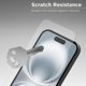thumbnail image 4 of Mica Vidrio PUREGEAR para iPhone 16 PRO MAX protectora de pantalla transparente, 4 of 5