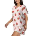 thumbnail image 2 of Xecao Strawberry print Swimsuit for women, Summer-ready, sporty style.Quick-dry fabric. Many sizes & colors., 2 of 9