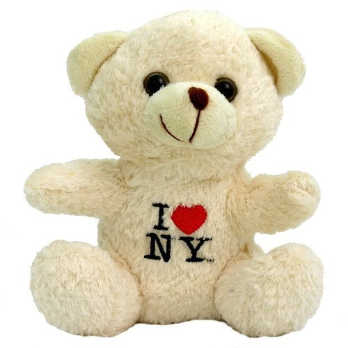 Official I Love NY Teddy Bear Embroidered Plush New York City Bear (6