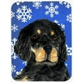thumbnail image 1 of Carolines Treasures SS4653LCB Gordon Setter Winter Snowflakes Holiday- Glass Cutting Board - Large, 1 of 1