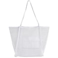 thumbnail image 1 of Sand-Proof Mesh Beach Tote - Foldable Pool Bag for Towels & Swim Gear, 1 of 6