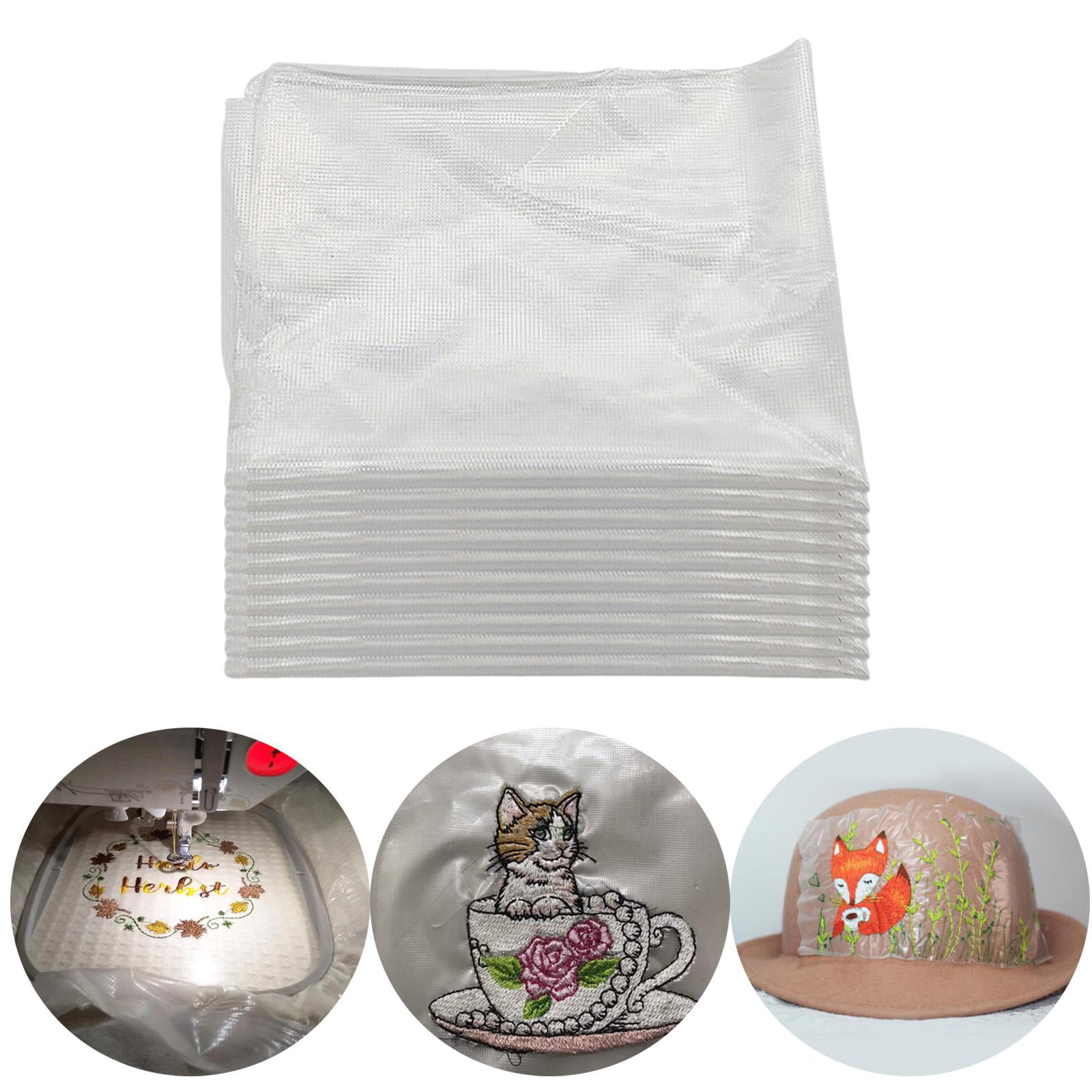 2 Pcs Embroidery Supplies Paper Water Soluble Stabilizer Dissolvable Wash  Shirt - AliExpress