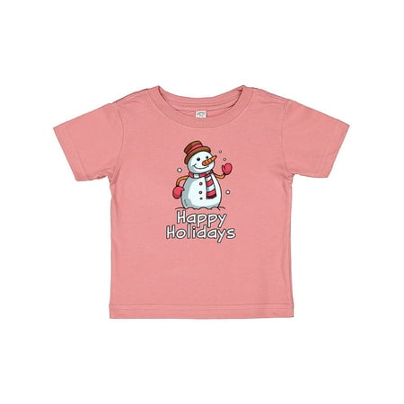 

Inktastic Happy Holidays Gift Baby Boy or Baby Girl T-Shirt