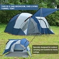 thumbnail image 3 of Family Backpacking Tent Double Layers Waterproof Portable Camping Tent for, 3 of 8