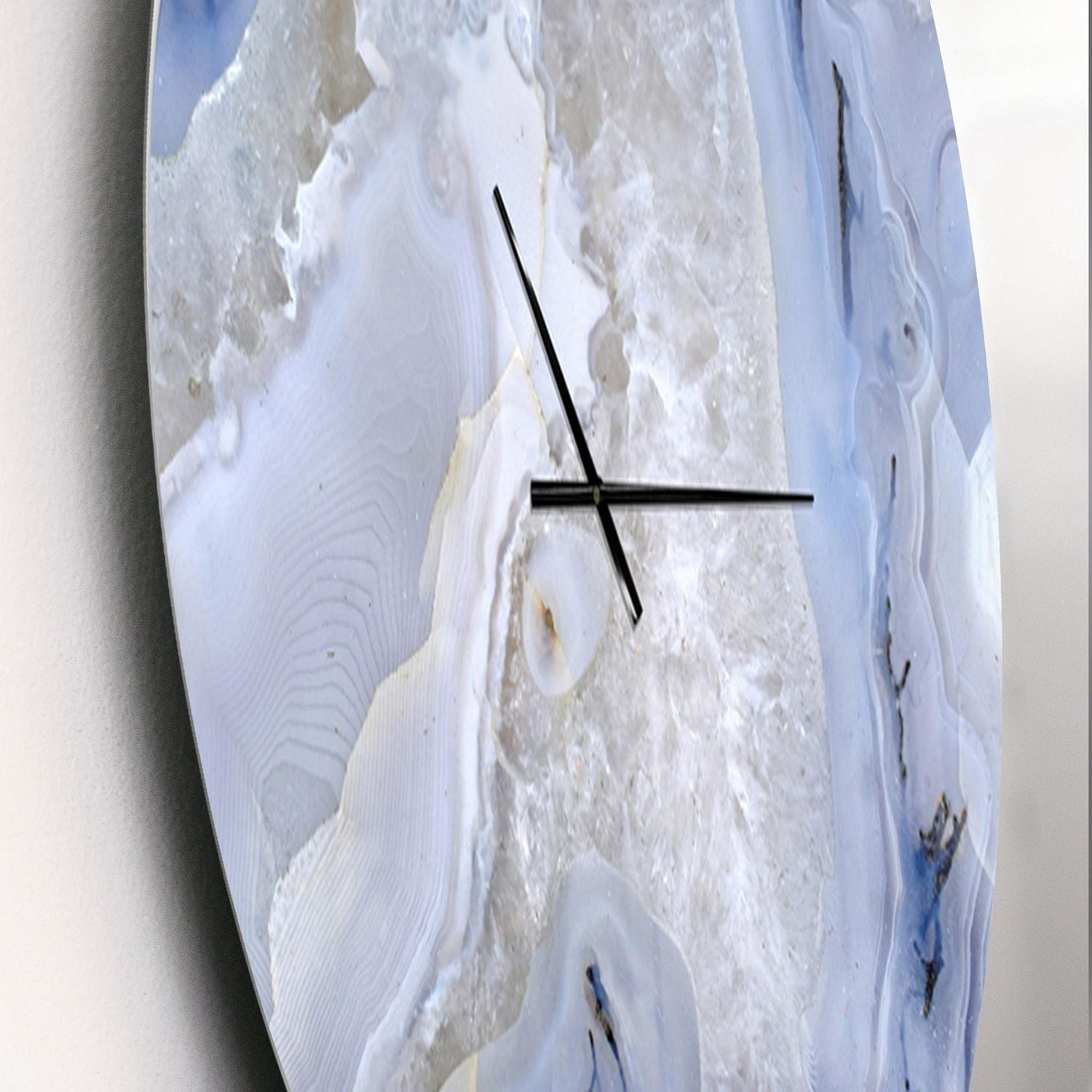 Designart 'Agate Stone  ' Modern wall clock