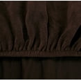 thumbnail image 6 of SHANNA Thick Velvet Stretch 2 Pieces L-Shaped Sofa Covers Anti-Slip Sectional Sofa Slipcovers 3 Seats+3 Seats Corner Couch Cover (Brown), 6 of 8