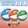 thumbnail image 2 of Set de baloncesto Libima, tamaño 6, goma, interior y exterior, 6 unidades, 2 of 6