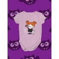 thumbnail image 3 of Halloween Girl W Candy Bodysuit Infant -Image by Shutterstock,  18 Months, 3 of 4