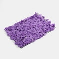 thumbnail image 4 of Muellery Artificial Flower Wall Panel Home Office Decor 23.6x15.7in(60x40cm) Purple TP1A114285, 4 of 7