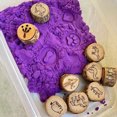thumbnail image 3 of Animal Tracks Playdoh Stamps Toy Para Niños, Juego De 27 Sellos De Animales De La Selva, Granja, Bosque, Kit De Estampados De Animales De , Con 9 Paquetes De Pistas De Animales De, 3 of 8