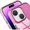 thumbnail image 4 of Compatible with iPhone 14 Case Glossy Hard Electroplating Case Cute Women Girls Makeup Mirror Case Slim Soft Bumper Camera Lens Protection Screen Protector Shockproof Cover, Rose, 4 of 11