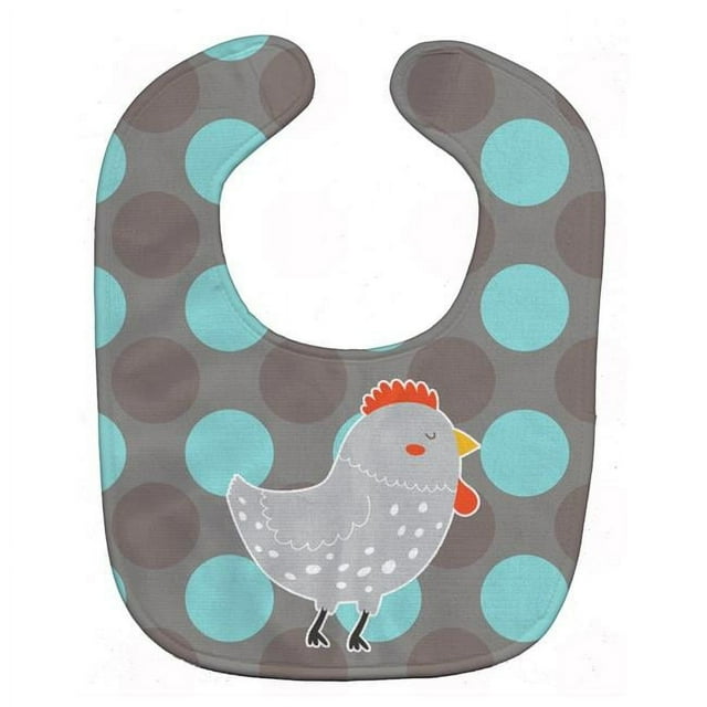 Carolines Treasures BB6778BIB Grey Chicken Baby Bib