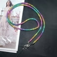 thumbnail image 1 of HLONK Rhinestone Office Lanyard  30” Bling Shoulder Strap Neck Lanyard with Metal Clasp & Keyring  Crystal Lanyard for Women  ID Card  Keys Strap  Colorful1, 1 of 9