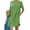 Green, variant on Sakmal Crew Neck Summer Dresses Green Mid-Length Solid Loose Fit Short Sleeve Basic Shift Dress