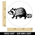 thumbnail image 2 of Cute Raccoon Walking Self-Inking Rubber Stamp Ink Stamper - Brown Ink - Small 3/4 Inch, 2 of 7