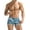 Blue Liquid, variant on COOFANDY Mens Quick Dry Lightweight Square Leg Cut Trunks Swimwear