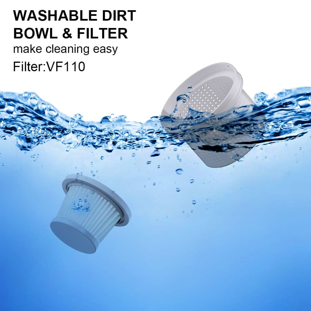Car Vacuum Cleaner – 12000Pa Strong Suction Handheld Wet & Dry, 4.6M Long Cord, 15A Fuse, Washable Filter, Includes Crevice & Brush Nozzles for Car Interior Dust Pet Hair Food Residue
