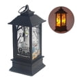 thumbnail image 3 of Linterna De Halloween Linterna Decorativa Multipropósito Luz De Vela Electrónica Alimentada Por Batería Con Anillo Para Decoración De Fiesta De Festival En Casa Yuarrent HA027909-01, 3 of 7