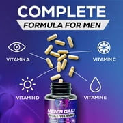 Multivitamin for Men - Advanced Supplement with Full-Spectrum Formula, Essential Vitamins A, C, D, E, Zinc - High Potency B Vitamins Multi - Men’s Daily Multivitamins - Bottled in USA - 60 Capsules