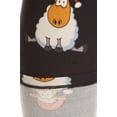 thumbnail image 3 of NioBe Clothing Womens Black Holiday Sheep Pattern Ultra Soft Leggings (Reg&Plus Size), 3 of 4