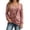 A-Pink, variant on Puliio Womens Knit Sweater Winter Button Accent Layered Solid Color Long Sleeve Knit Pullover Casual Cozy Two Piece Sweater Tops