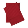 thumbnail image 1 of 600 Thread Count 100% Egyptian Cotton Stripe Pillowcases, 2-Piece Pillowcase Set by Blue Nile Mills, Standard, Burgundy, 1 of 3