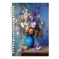 thumbnail image 2 of Wirebound Notebook Hardcover Spiral Notebooks Vintage Style Vase, 60 Pages, 80 GSM, 5.7 x 8.3in, 2 of 7