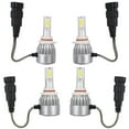 thumbnail image 2 of Combo LED Headlights 9005 9006 6000K High Low Lights Beam Bulbs Lamps, White, 4-Pcs, 2 of 5